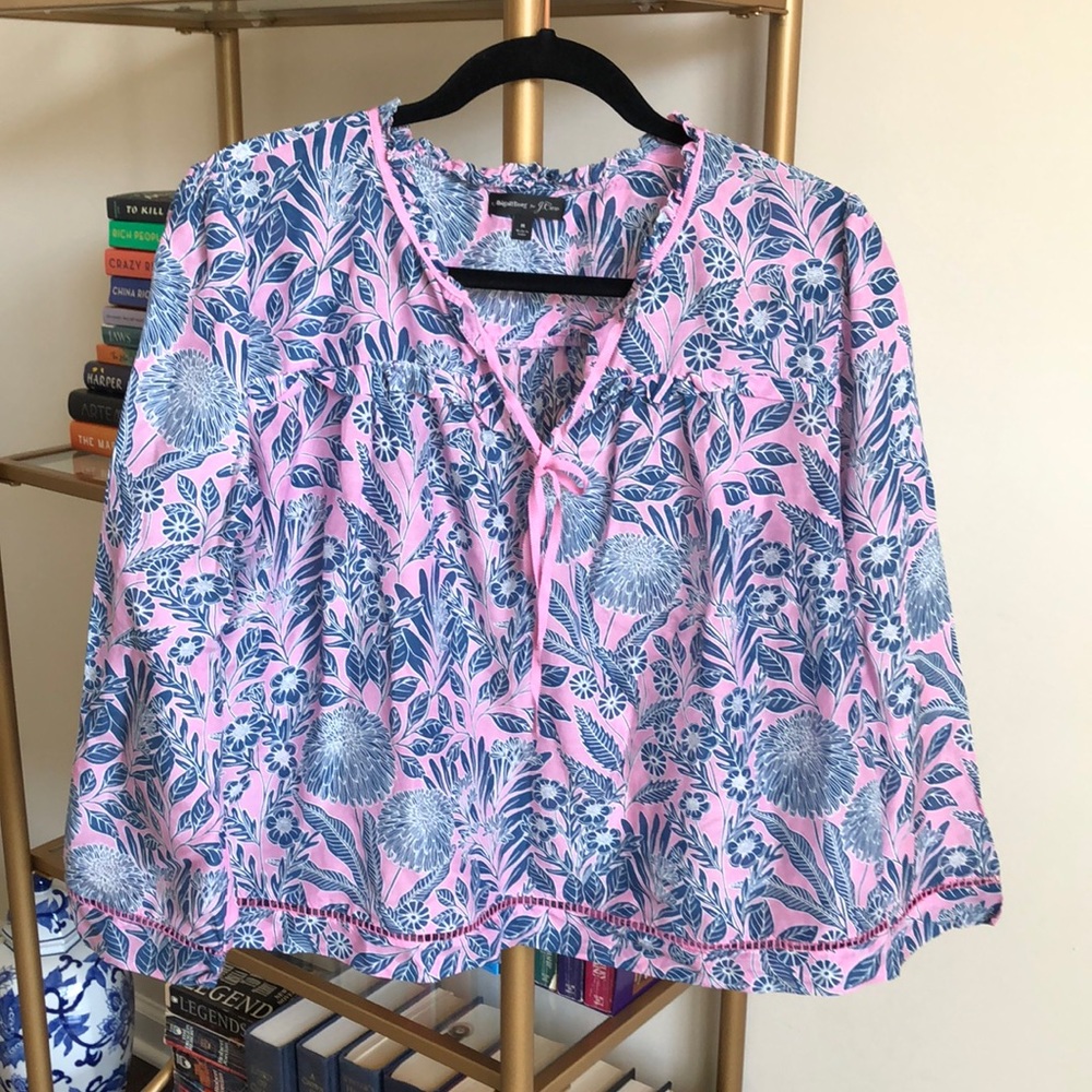 Abigail Borg for J. Crew top